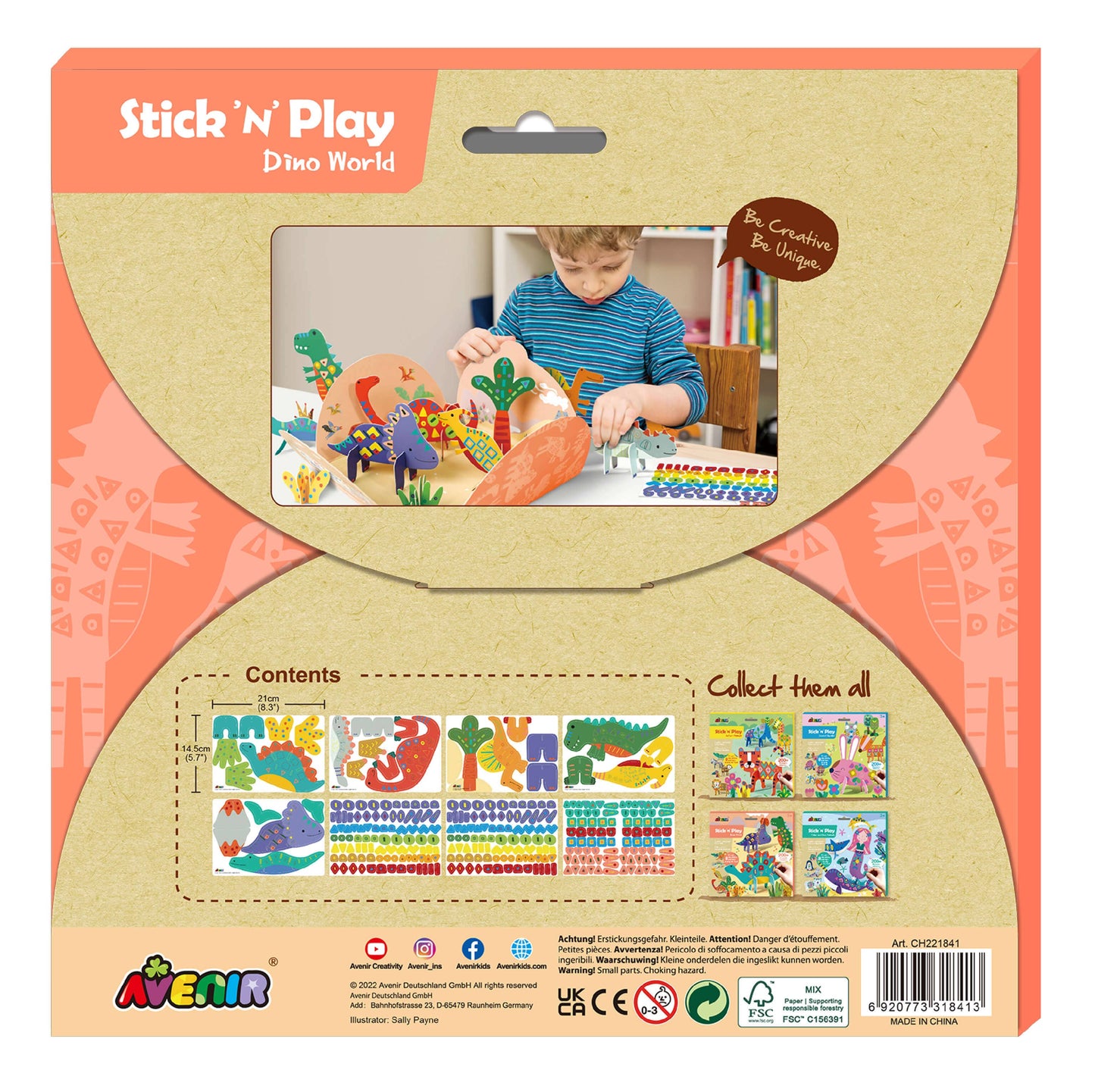 Stick 'n' Play Dino World