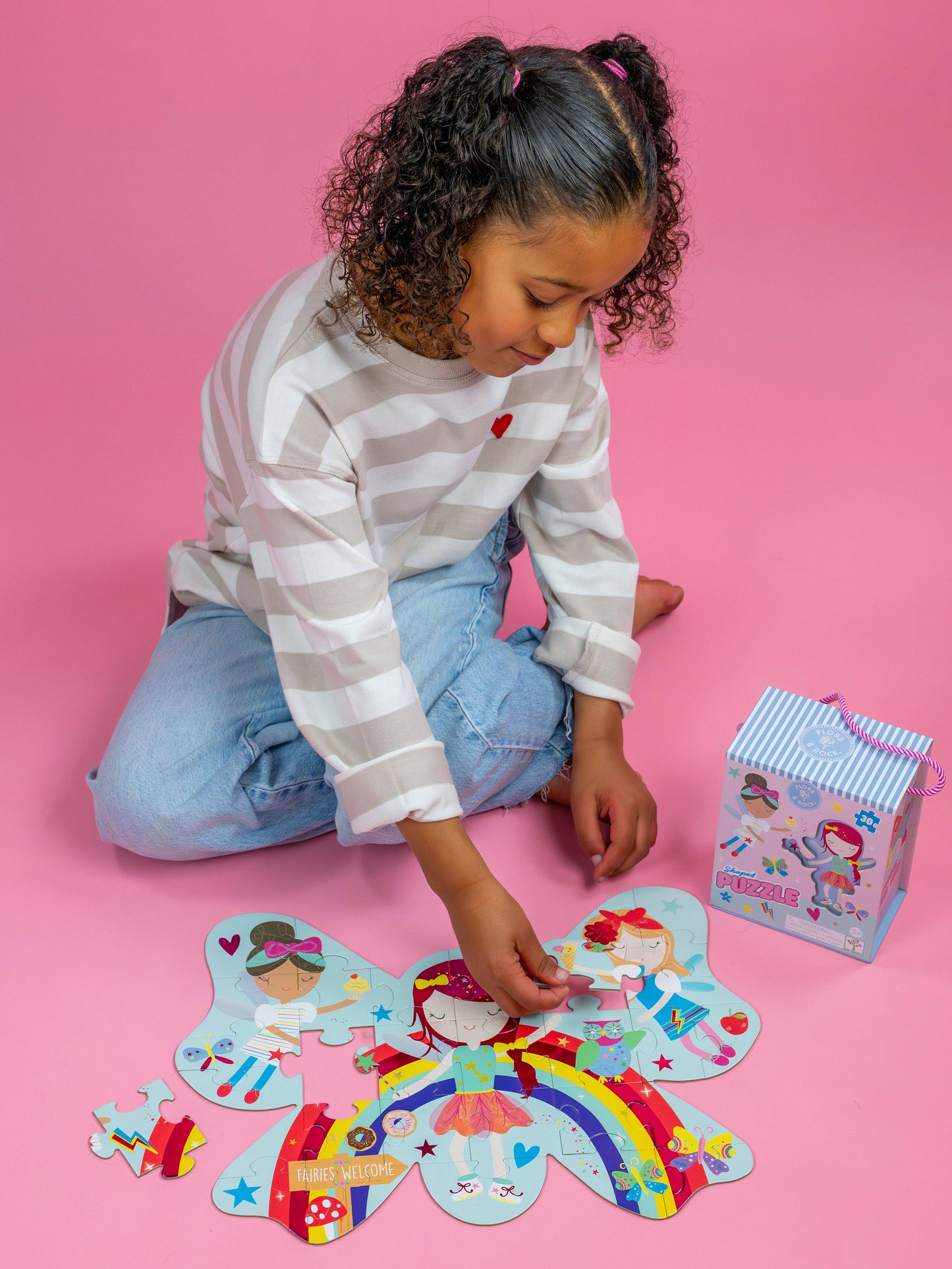 Rainbow Fairy 30pc Shaped Puzzle