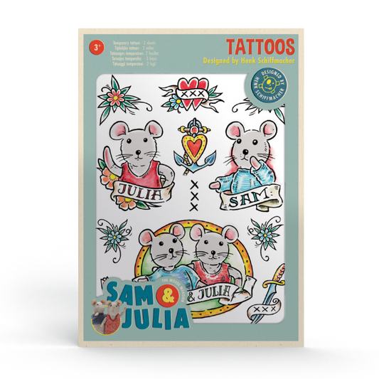 Temporary Tattoos X Henk Schiffmacher