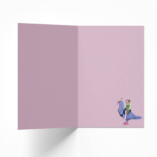 Saddle up, it's time to party birthday card