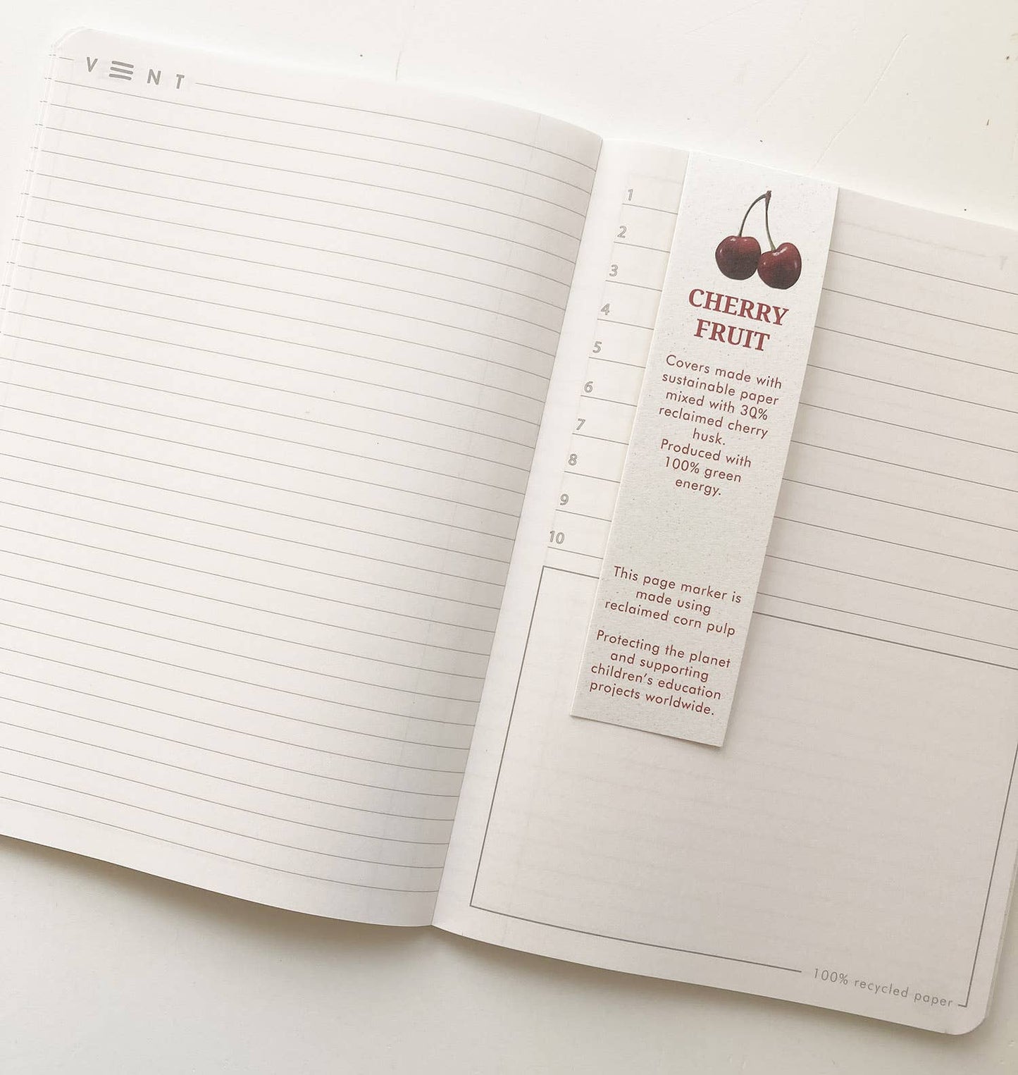 Notebook A5 Recycled - Made with Lavender - Sucseed