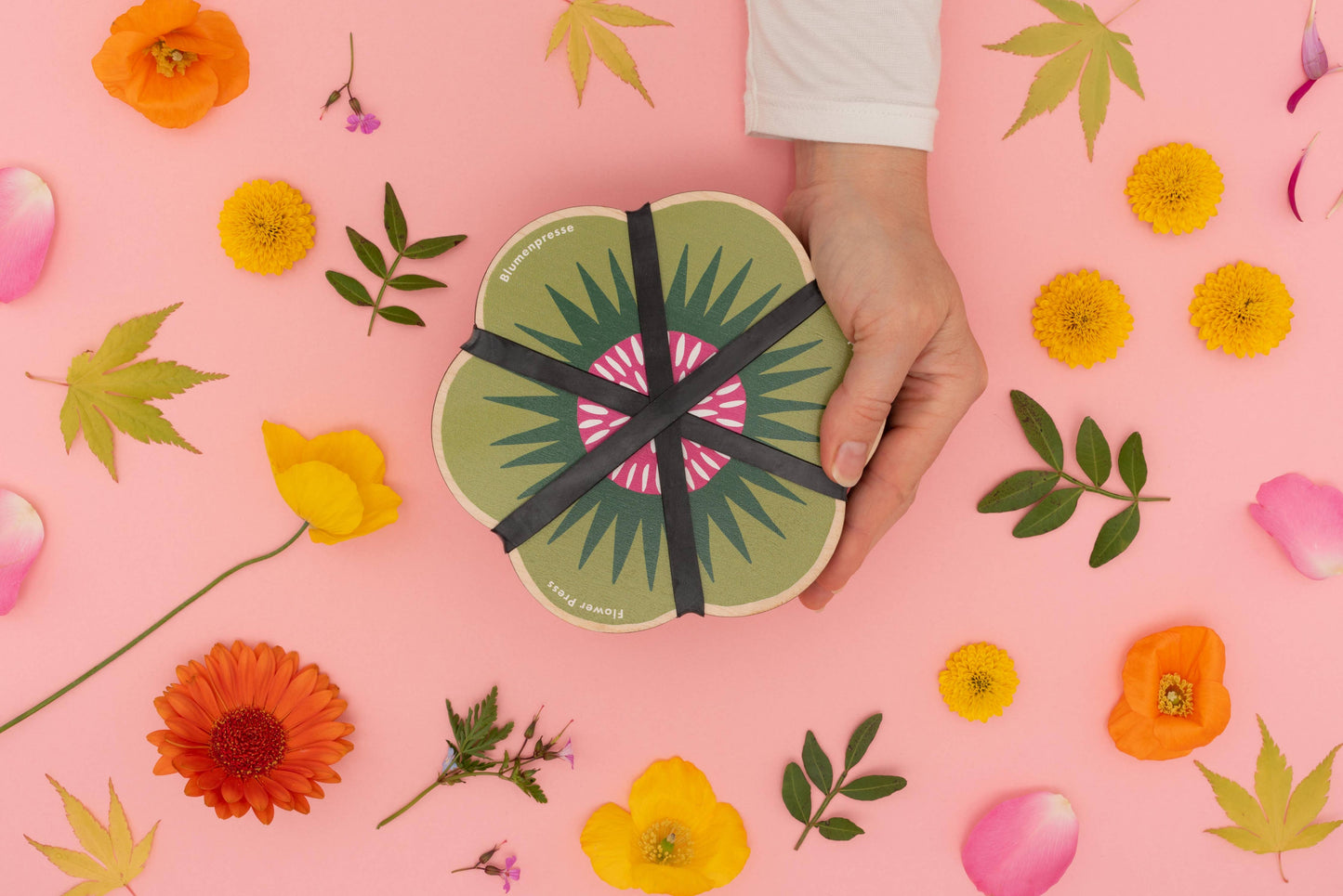 Flower Shaped Press - Greens