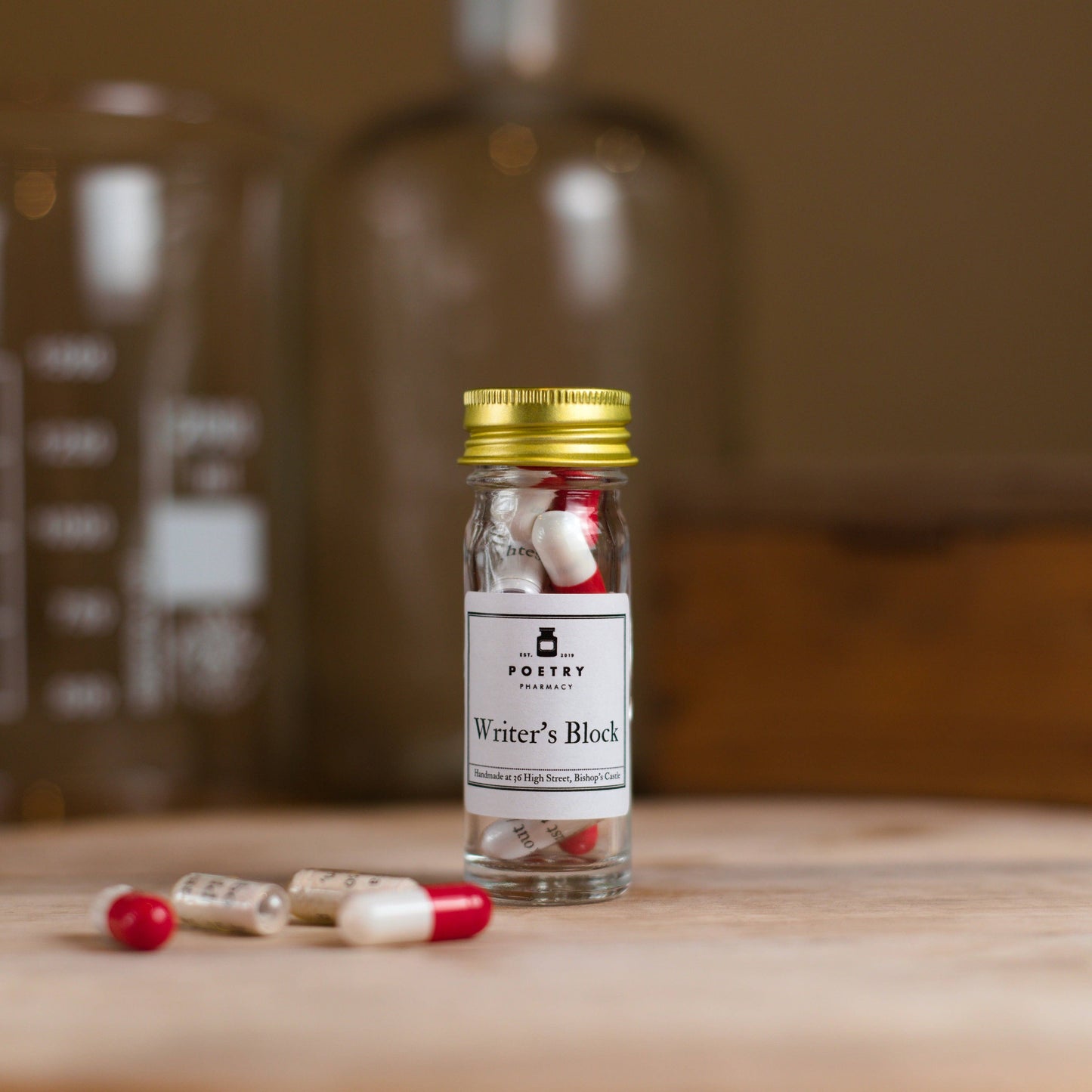 Writer's Block - Poetry Pills (Small)