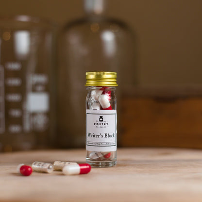 Writer's Block - Poetry Pills (Small)
