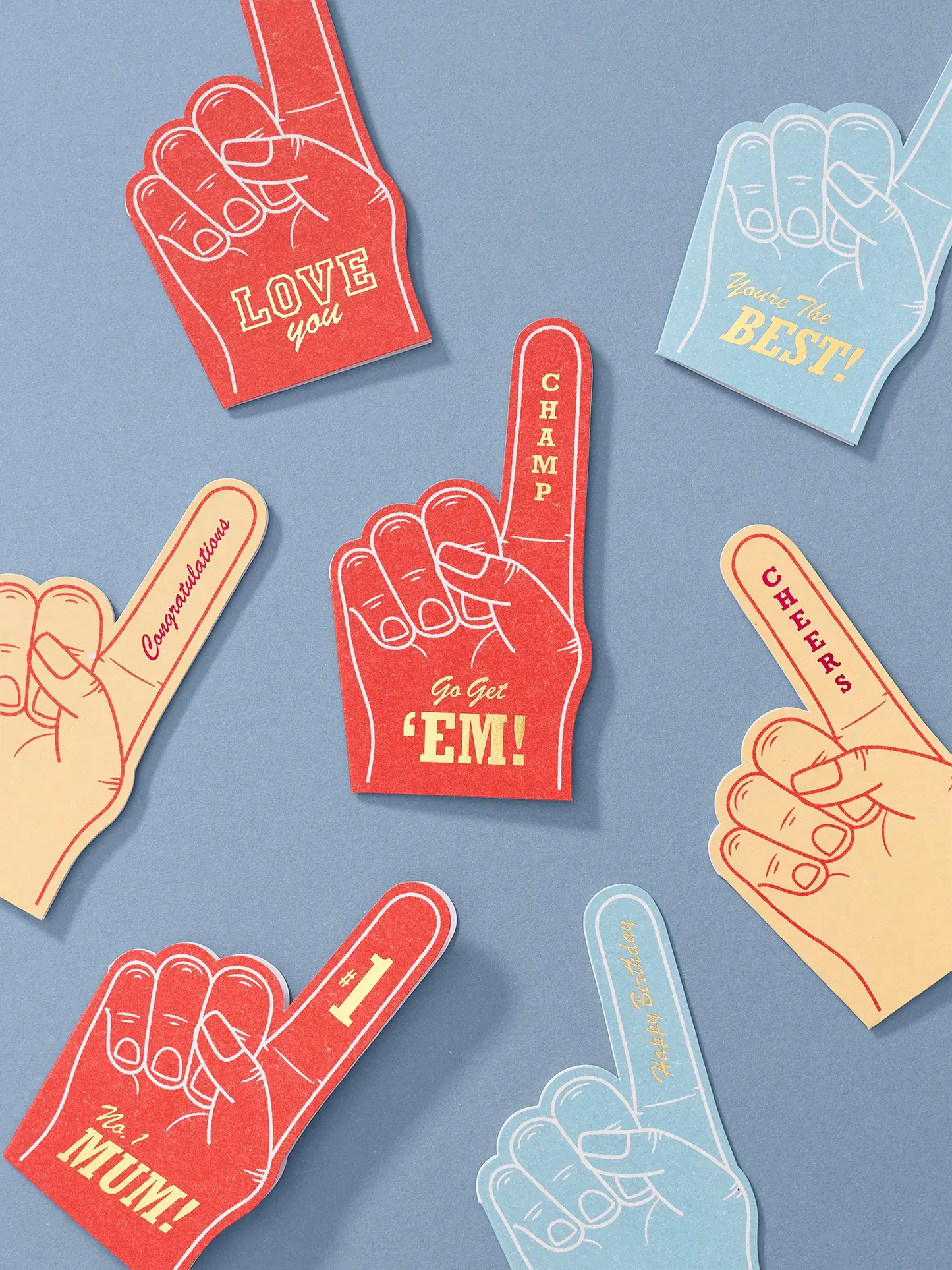 18th Birthday Milestone Card | Foam Finger Die Cut Age Card