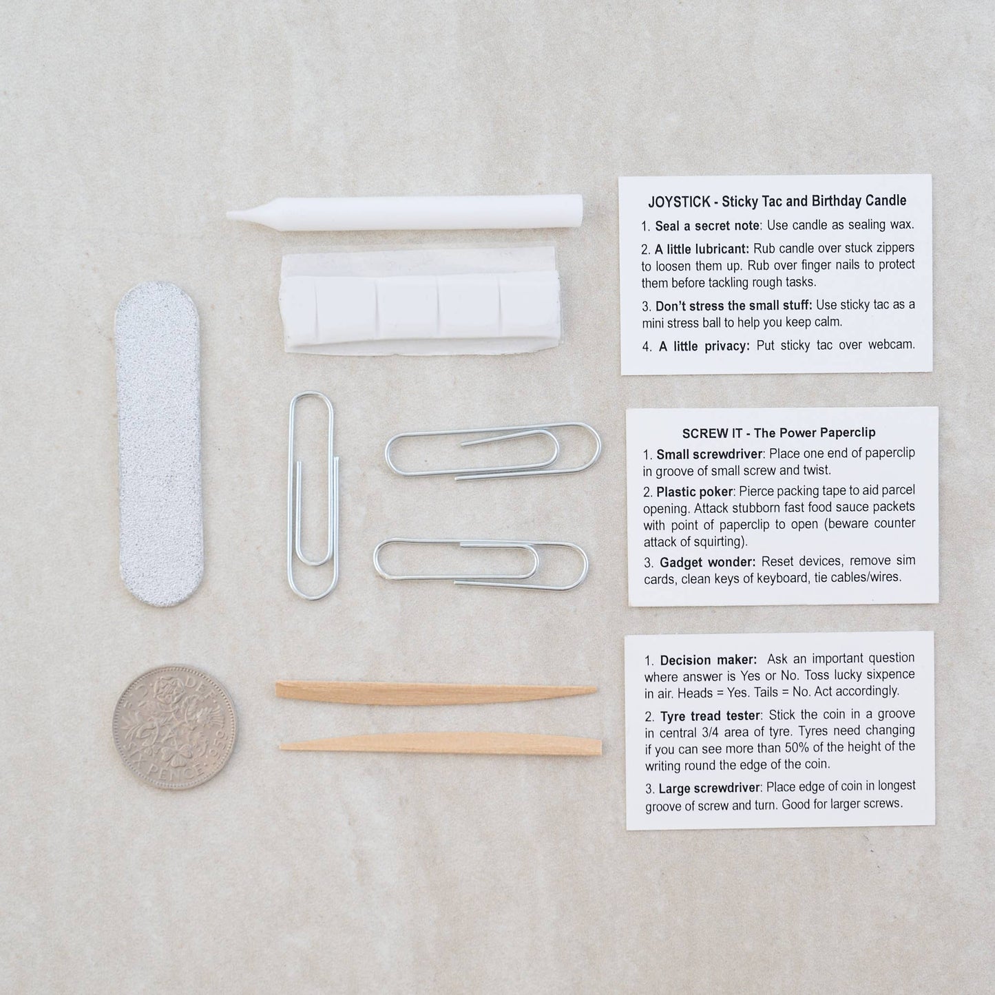 You The Man Novelty Stationary Kit