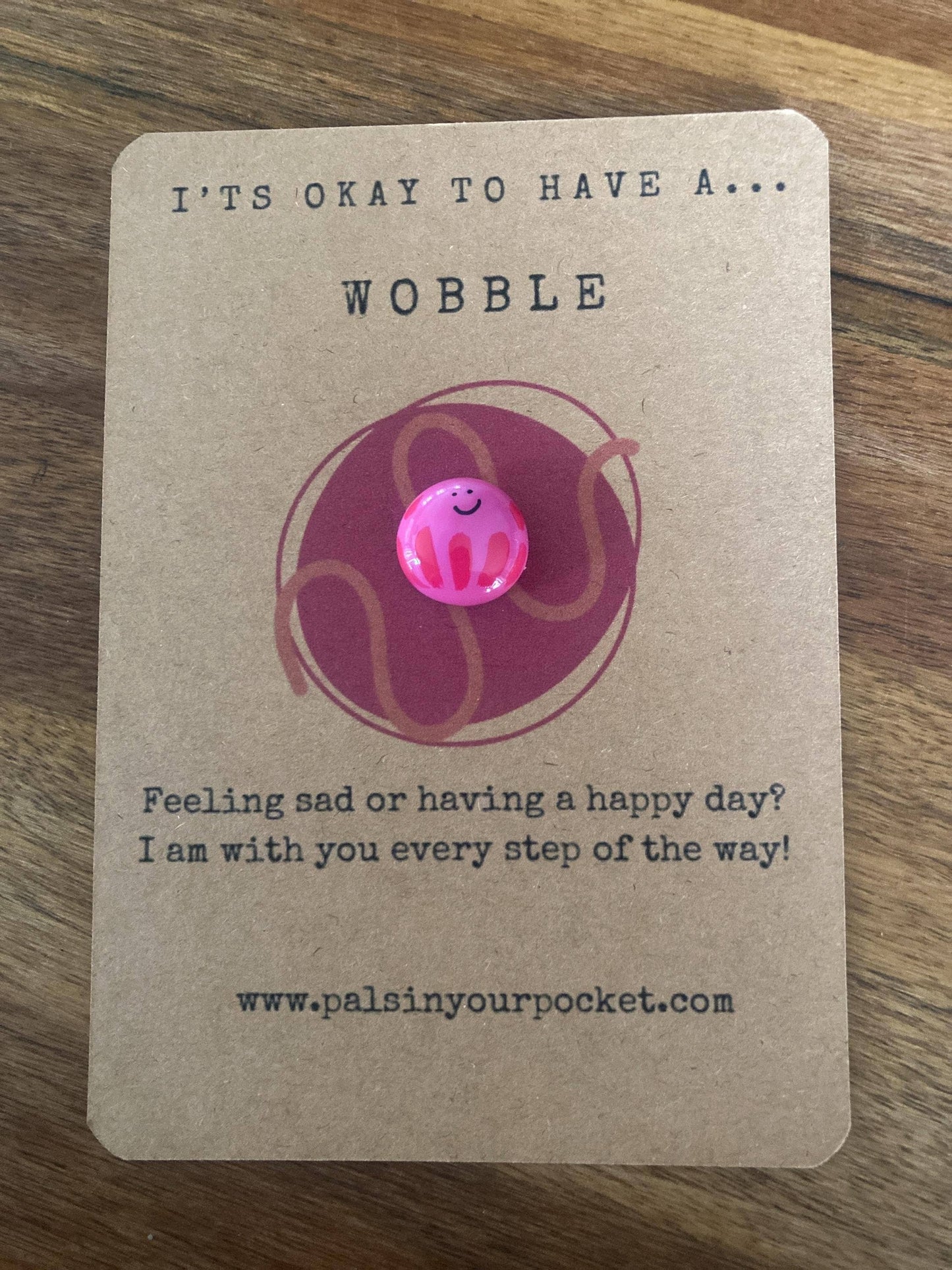 Handmade Wobble Wellbeing Gift For Stressed Children