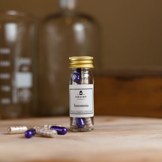 Insomnia - Poetry Pills (Small)