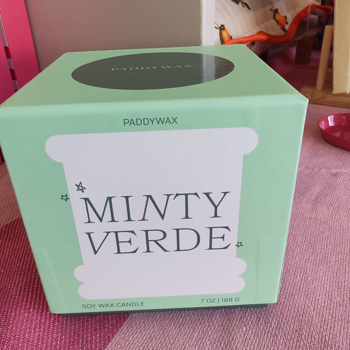 Paddywax Minty Verde Soy Wax Candle 7 oz