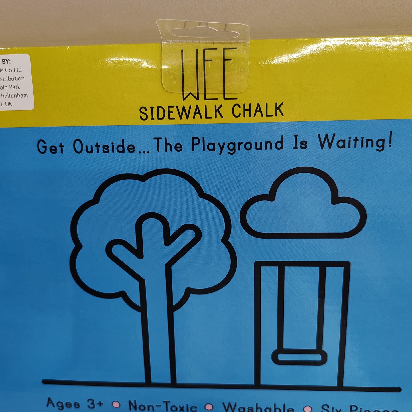 Sidewalk chalk, Flower pots set 3