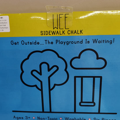 Sidewalk chalk, Flower pots set 3