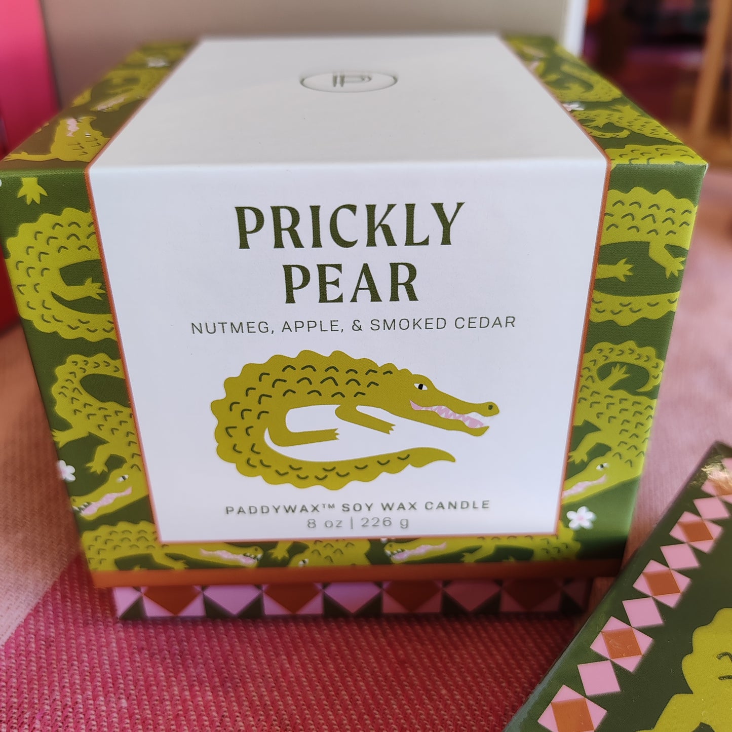 Paddy Wax Prickly Pear Soy Wax Candle 8 oz