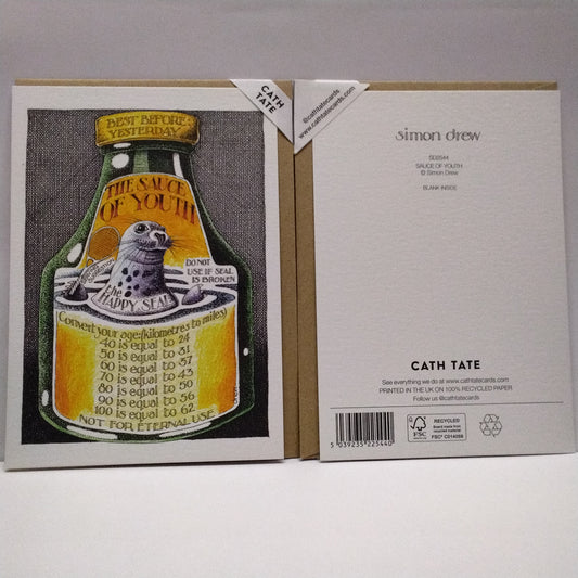 Sauce of Youth - Greeting Card