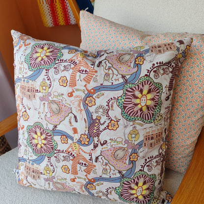 Bates Own Brand - Handmade unique pair of cushions.