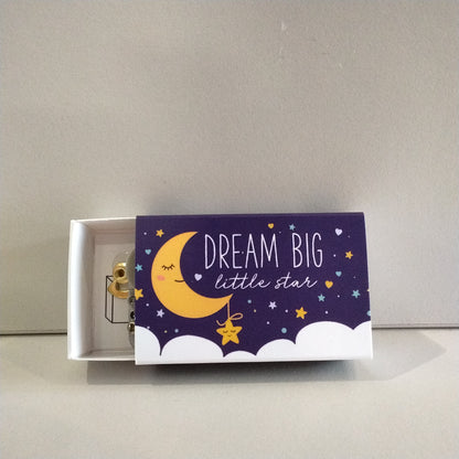 Dream Big Little Star Music Box in a Matchbox