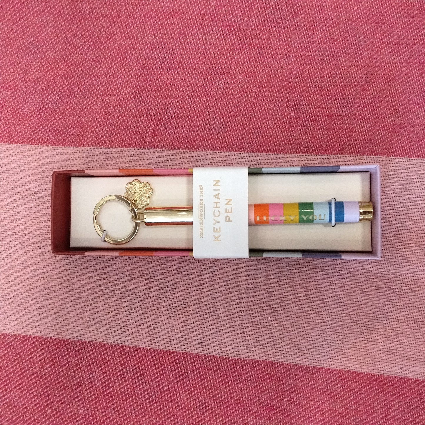 Pen keychain Lucky you