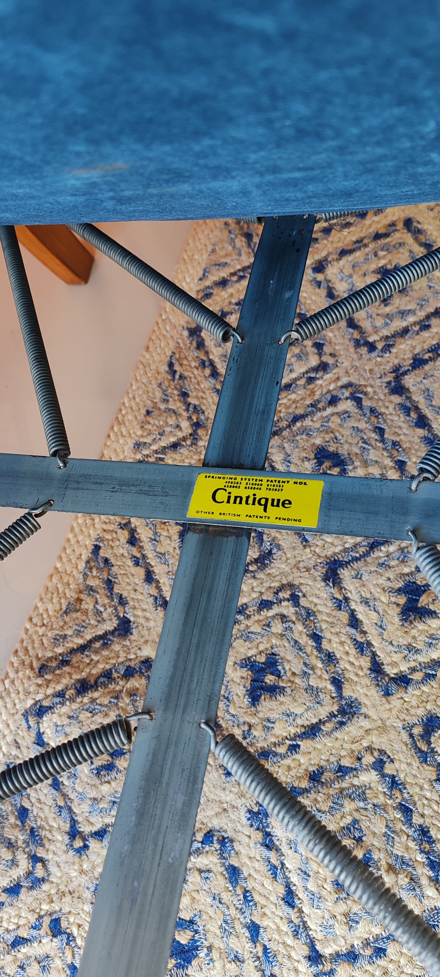 Bespoke Re-upholstered Cintique Lounge Chair – Ian Sanderson Fabric | Bates Upholstery