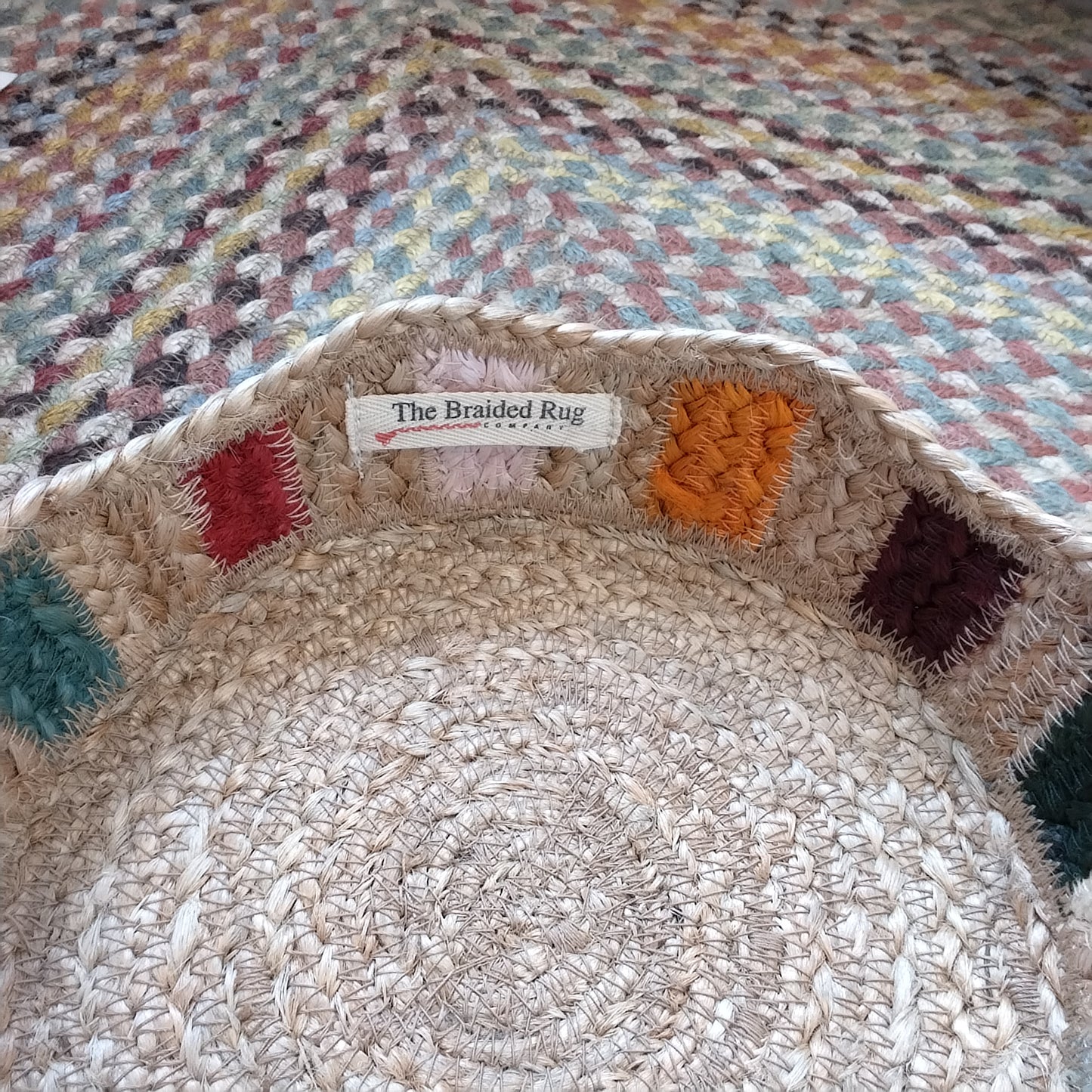 Natural Fairground Tulip Mini Basket