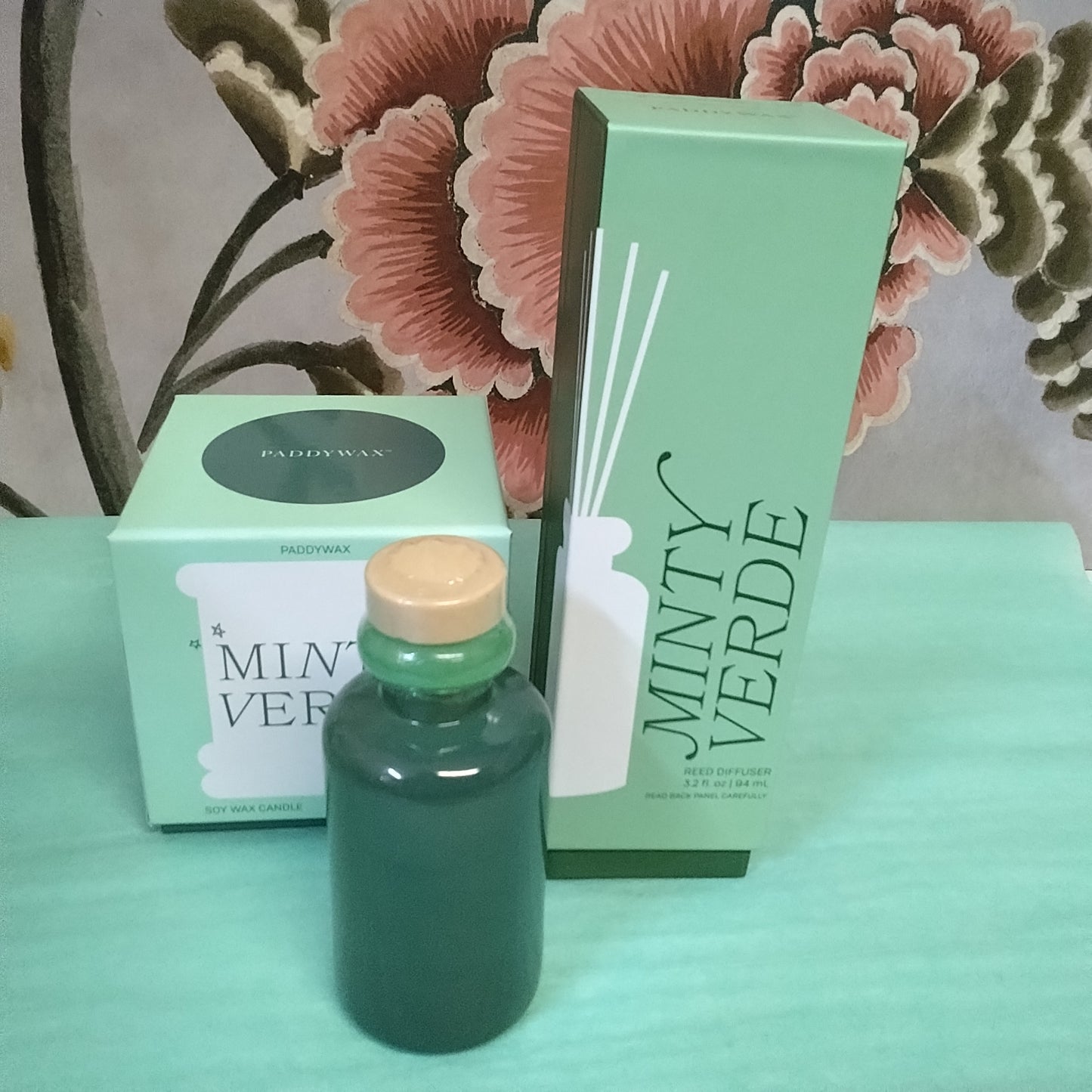Paddy Wax Minty Verde Reed Diffuser 3.2 fl oz
