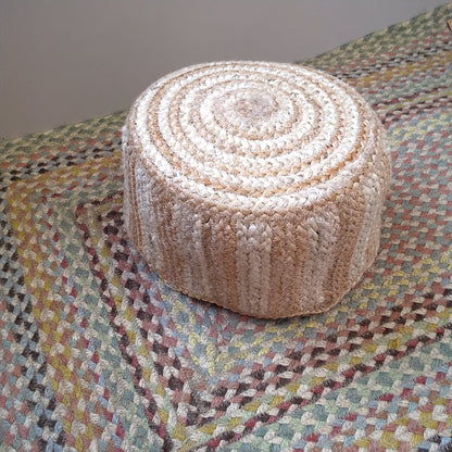 Natural Stripe Tulip Basket