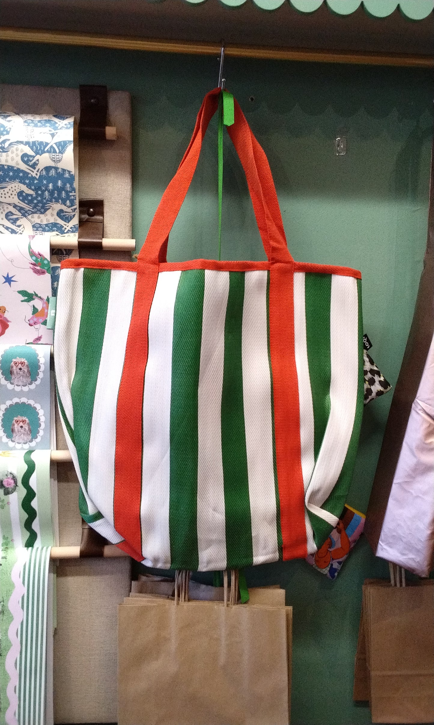 Olive Tote Bag
