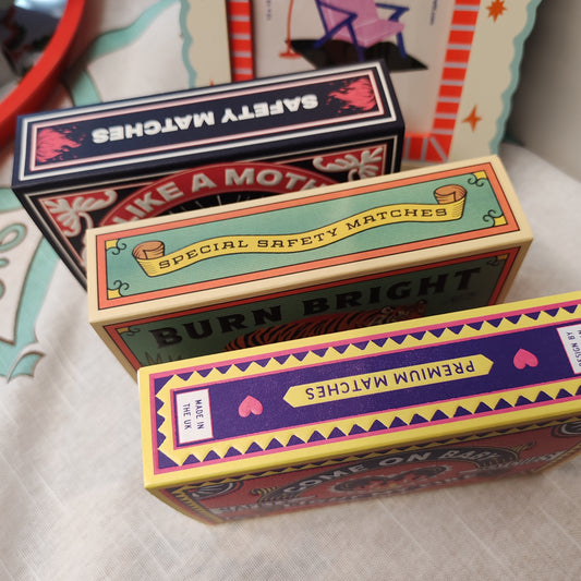 Come on baby light my fire decorative box Matches