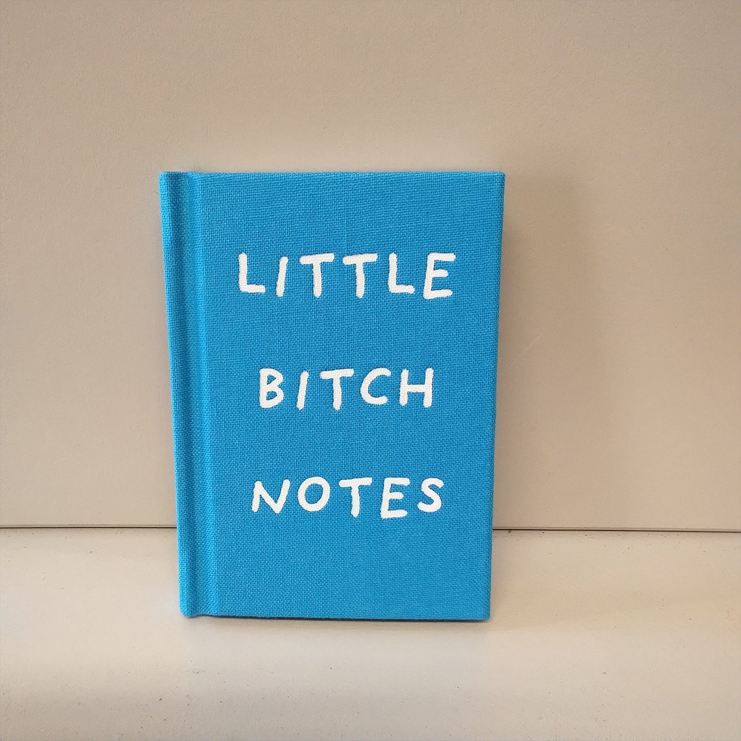 Little Bitch A7 Hardback Fabric Notebook