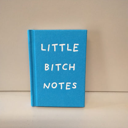 Little Bitch A7 Hardback Fabric Notebook
