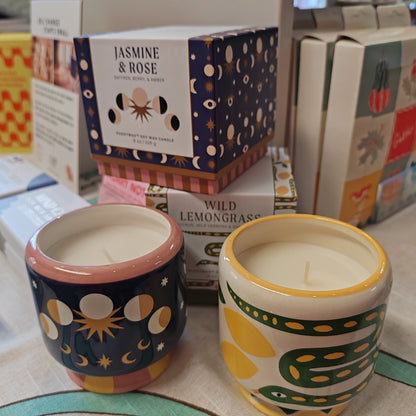 Adopo Snake Ceramic Candle