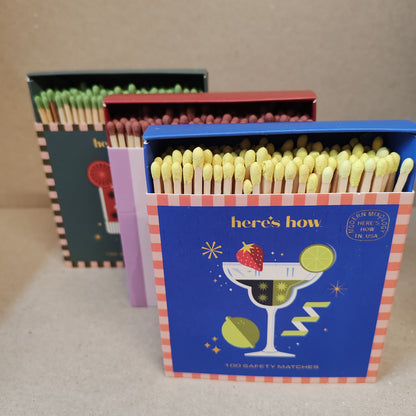 The Murphy matches - old fashioned drink.