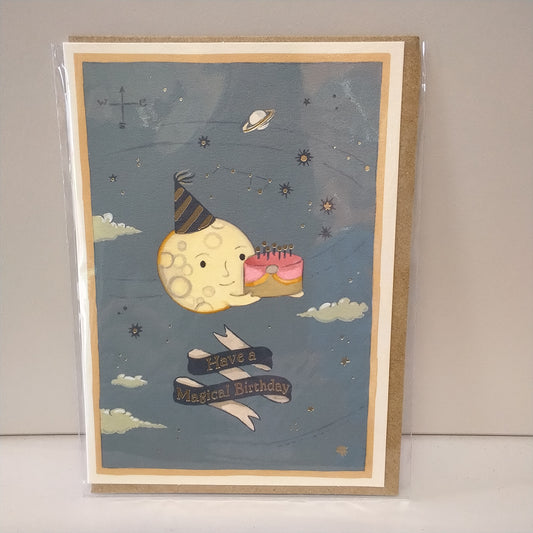 Moon Cake Greeting Card