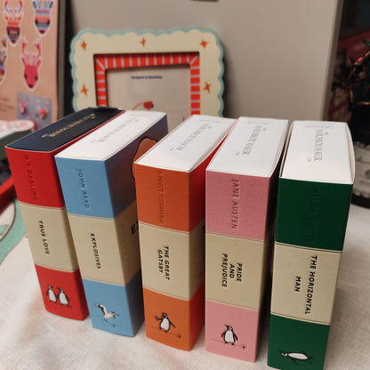 Reading book decorative box Matches, The Horizontal Man