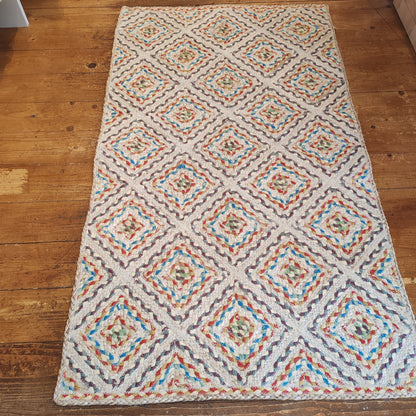 Carnival Mosaic Jute Rug.