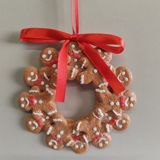Gingerbread Men Wreath decoration