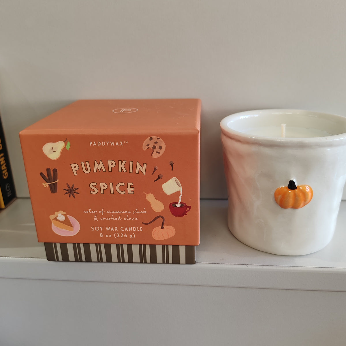 Pumpkin and Spice Bistro Soy wax candle