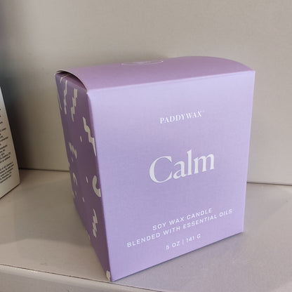 Wellness essential oils scented candle. 7oz. Calm