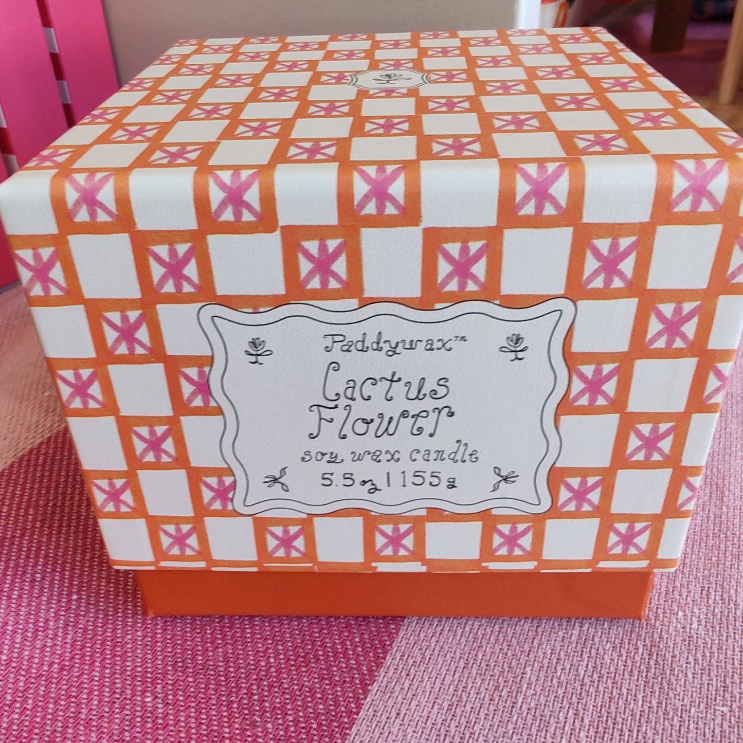 Paddywax Cactus Flower Soy Wax Candle 5.5oz