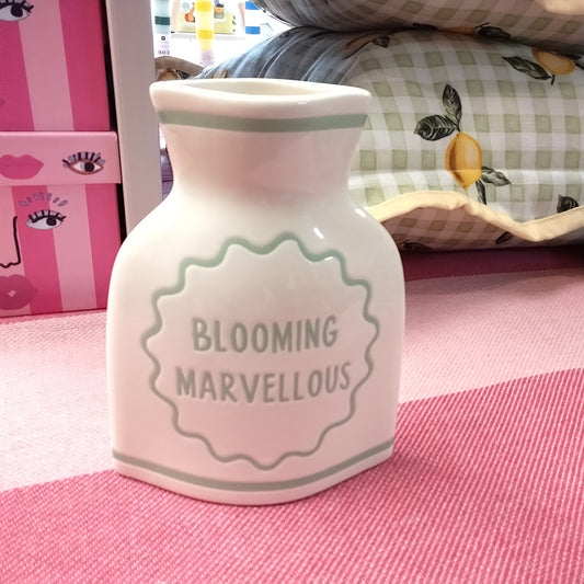 Ceramic Bud Vase, From the Garden or Blooming Marvellous