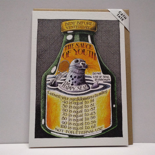 Sauce of Youth - Greeting Card