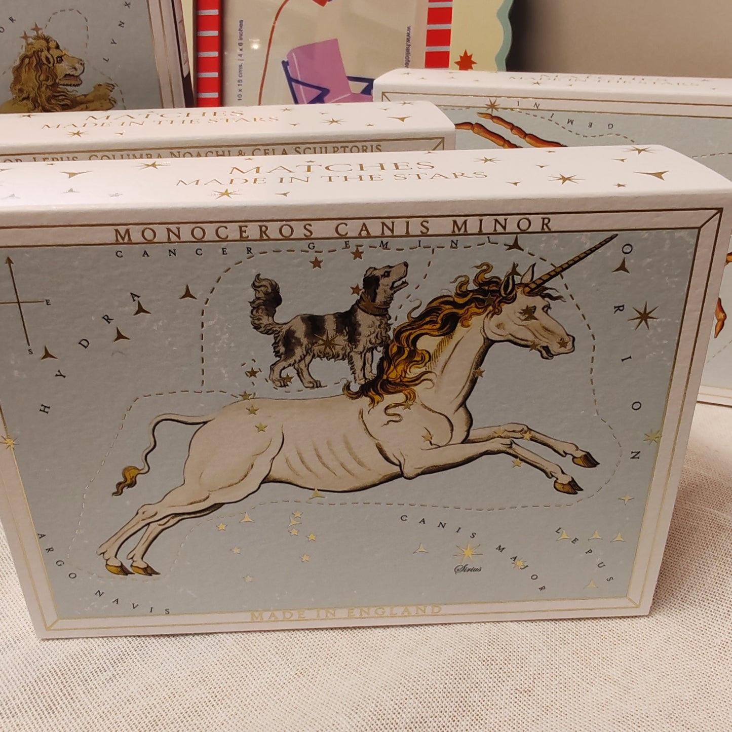 Astrology Unicorn decorative Matches