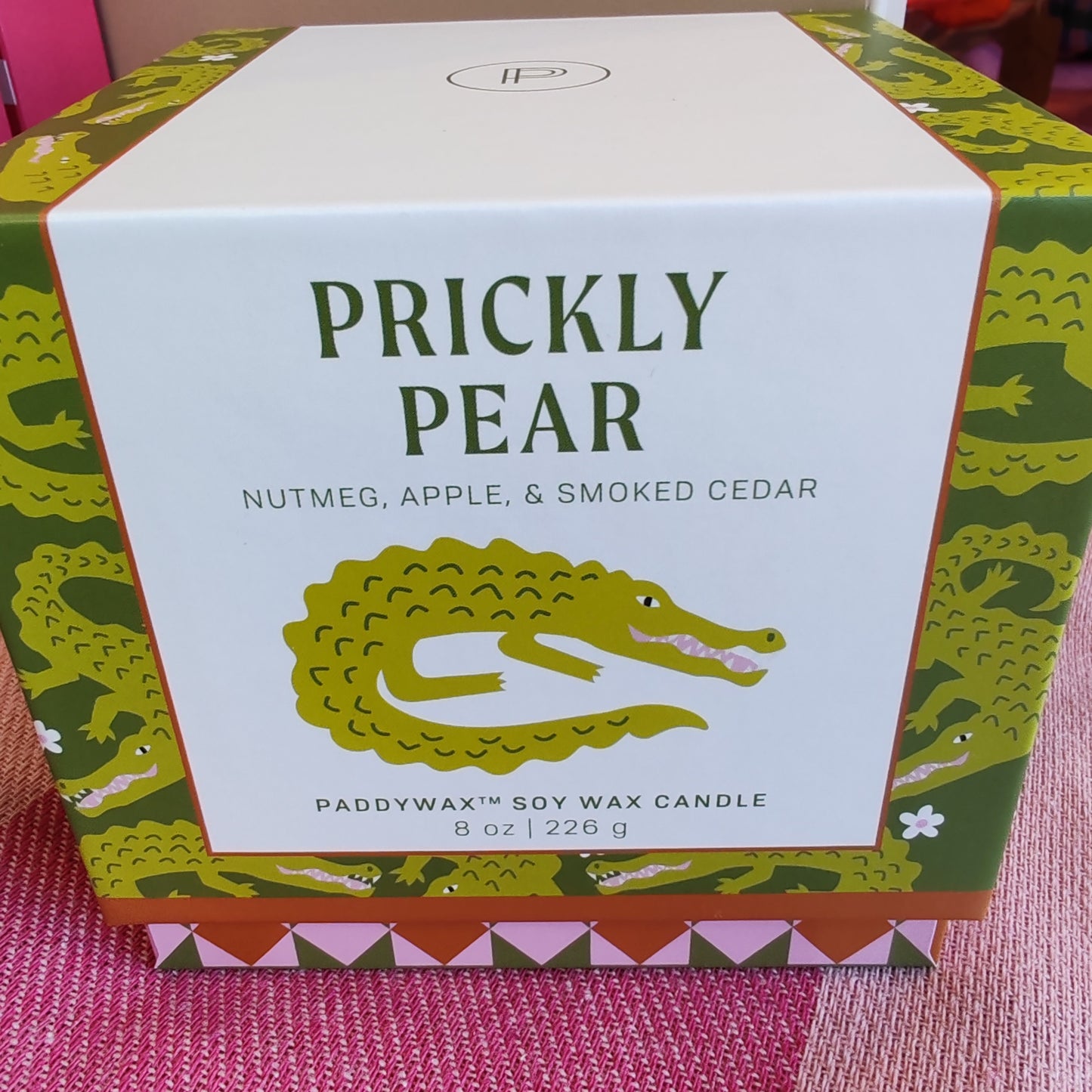 Paddy Wax Prickly Pear Soy Wax Candle 8 oz