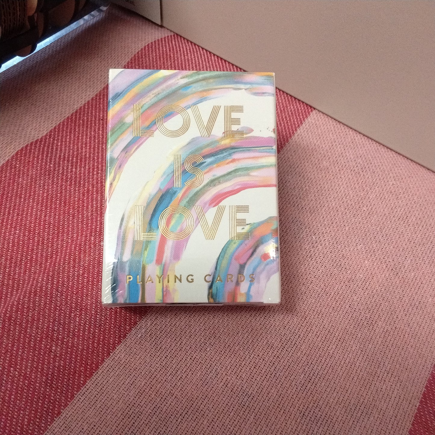 Playing cards Love is love