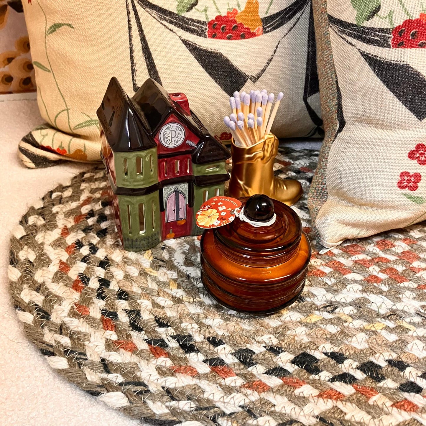 Brickhouse design  fruits 20" cushion