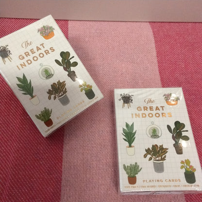The great indoors playing cards