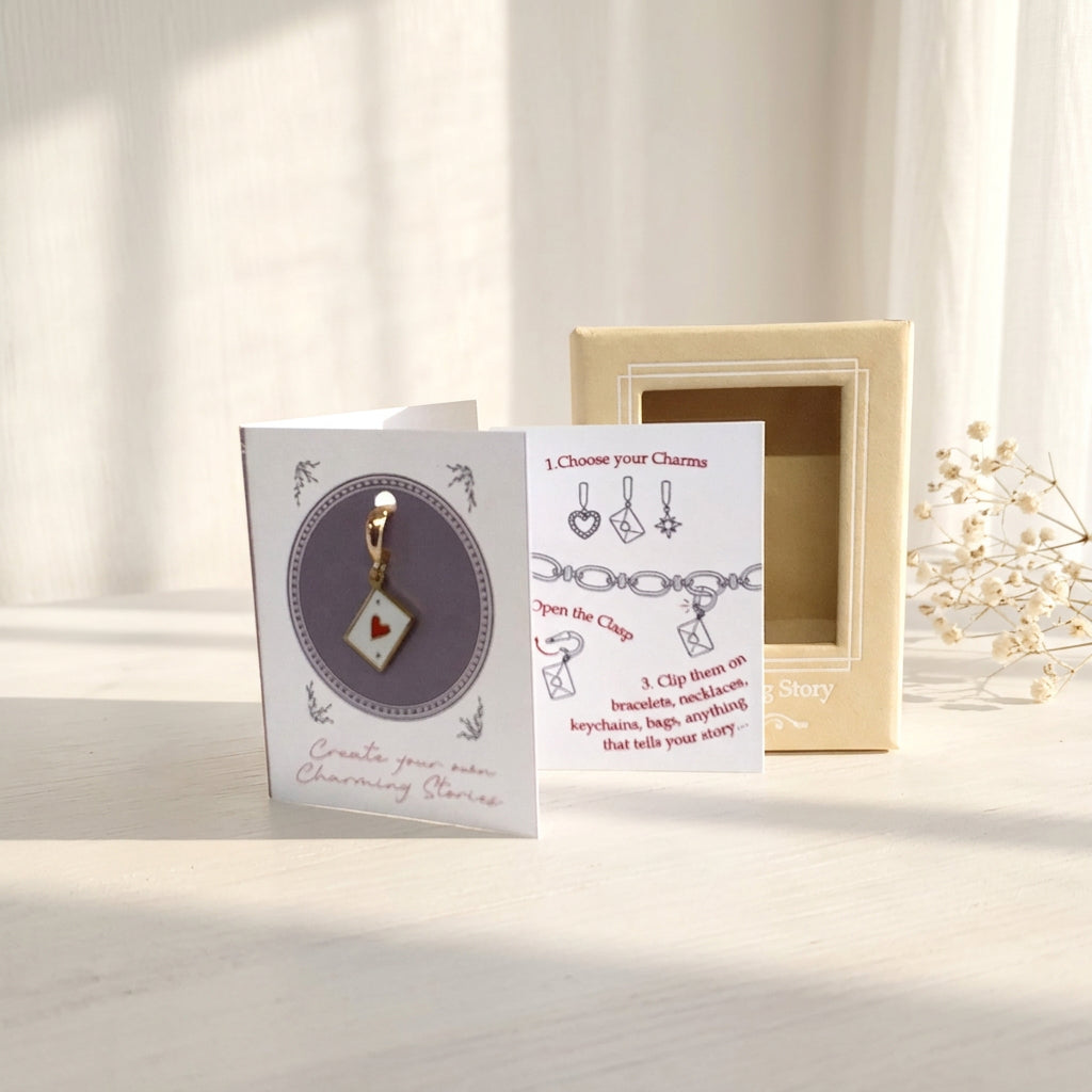 Enamel Ace Charm