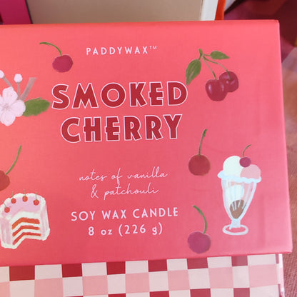 Paddywax Smoked Cherry Soy Wax Candle 8 oz