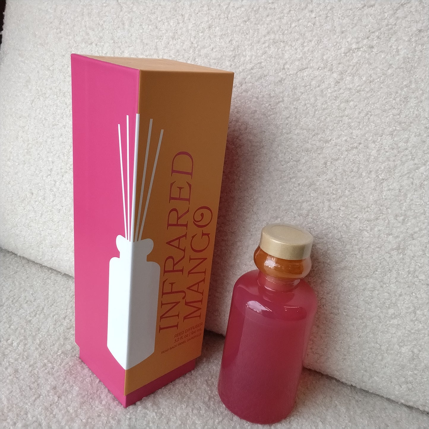 Paddy Wax Infrared Mango Reed Diffuser 3.2 fl oz