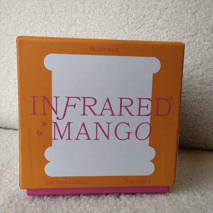 Paddywax Infrared Mango Soy Wax Candle 7 oz