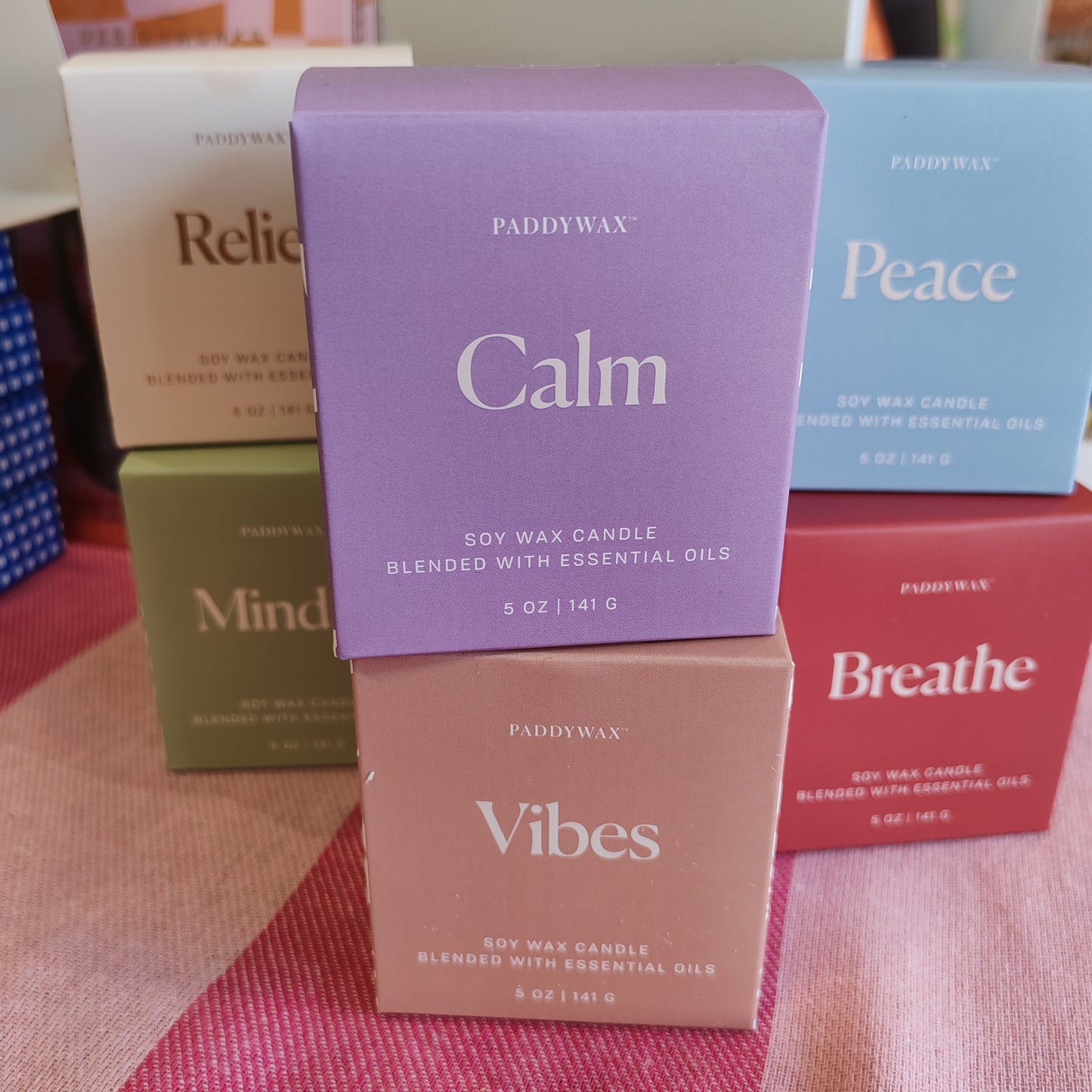 Wellness Essential Oils candle. 5oz. Peace