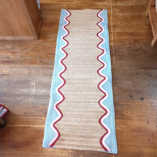 Sky Wave Jute Rug